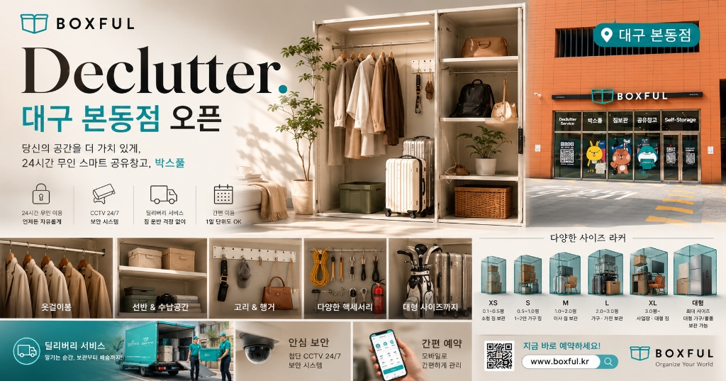 박스풀 매장 인테리어